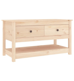 Table basse 102x49x55 cm Bois massif de pin