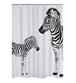 RIDDER Rideau de douche Zebra 180 x 200 cm