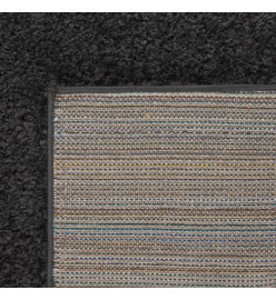 Tapis shaggy à poils longs Anthracite 140x200 cm