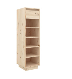 Armoire à chaussures 34x30x105 cm Bois de pin massif