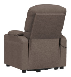 Fauteuil de massage Taupe Tissu