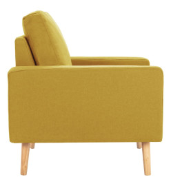 Fauteuil Jaune Tissu