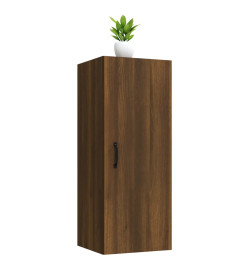 Armoire murale Chêne marron 34,5x34x90 cm Bois d'ingénierie