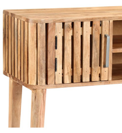 Table console 120 x 35 x 76 cm Bois d'acacia massif