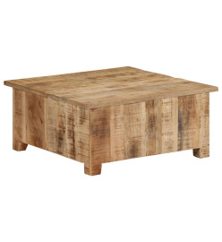 Table basse 67x67x30 cm Bois de manguier massif