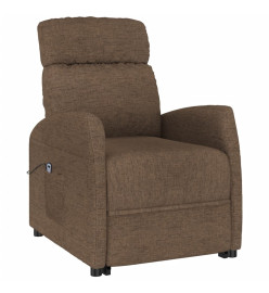 Fauteuil Marron Tissu