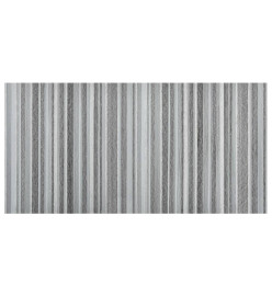 Planches de plancher autoadhésives 55 pcs PVC 5,11m² Gris clair