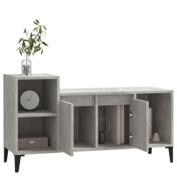 Meuble TV Gris béton 100x35x55 cm Bois d'ingénierie