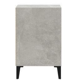 Meuble TV Gris béton 100x35x55 cm Bois d'ingénierie