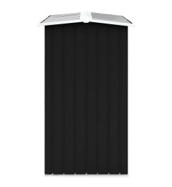 Abri de stockage à bois Acier galvanisé 172x91x154cm Anthracite