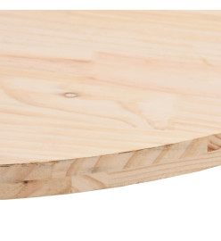 Dessus de table 110x55x2,5 cm bois de pin massif ovale