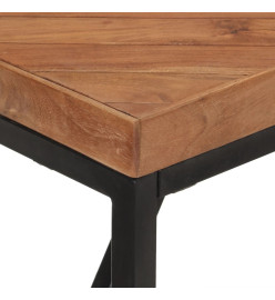 Table à dîner 180x90x76 cm Bois massif d'acacia et de manguier