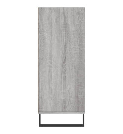 Buffet haut sonoma gris 57x35x90 cm bois d'ingénierie