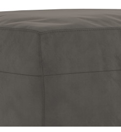 Banc Gris foncé 100x35x41 cm Velours