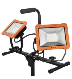 Smartwares Lampes de travail à LED sur trépied 78x22x100-170 cm