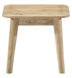 Table basse 45x45x40 cm Bois de manguier massif