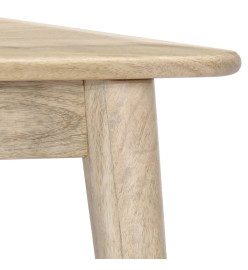 Table basse 45x45x40 cm Bois de manguier massif