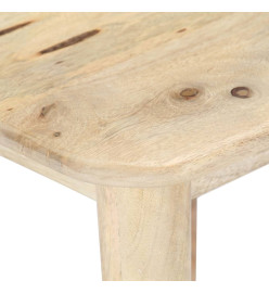 Table basse 45x45x40 cm Bois de manguier massif