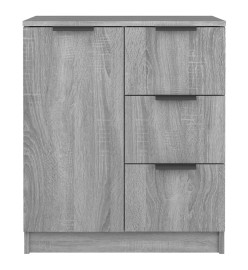 Buffet Sonoma gris 60x30x70 cm Bois d'ingénierie