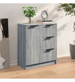 Buffet Sonoma gris 60x30x70 cm Bois d'ingénierie
