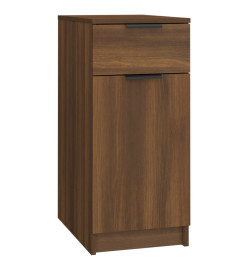 Armoire de bureau Chêne Marron 33,5x50x75 cm Bois d'ingénierie