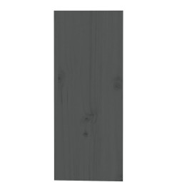 Armoire à vin Gris 62x25x62 cm Bois de pin massif