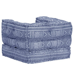 Pouf modulaire Indigo Tissu