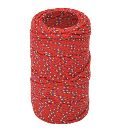 Corde de bateau Rouge 2 mm 50 m Polypropylène