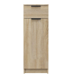Armoire de salle de bain Chêne sonoma 32x34x90 cm