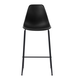 Ensemble de bar 3 pcs Plastique Noir