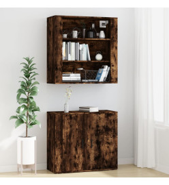 Buffet haut Chêne fumé Bois d'ingénierie