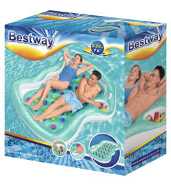 Bestway Salon de piscine Double Designer 224x174 cm