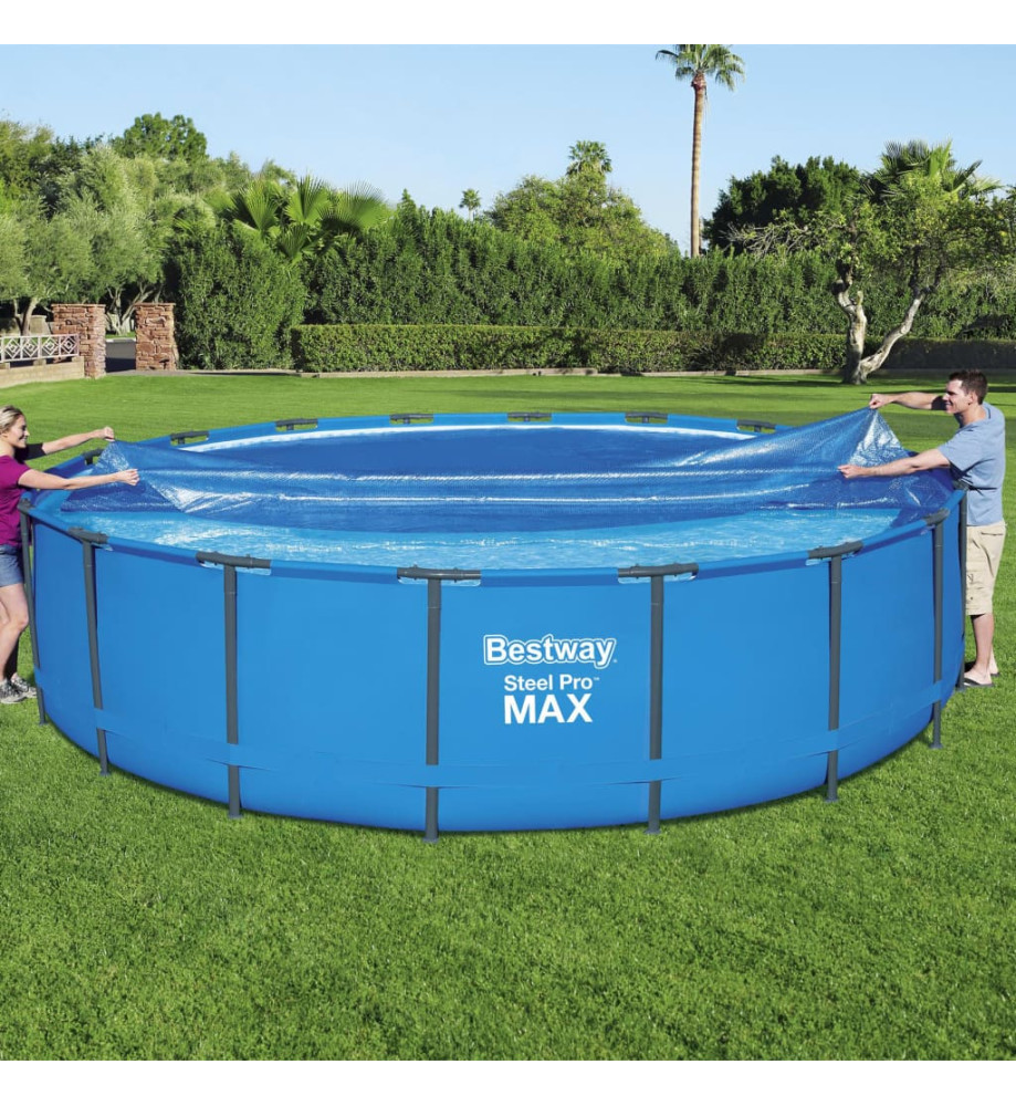 Bestway Couverture solaire de piscine Flowclear 549 cm