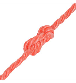 Corde torsadée Polypropylène 8 mm 200 m Orange