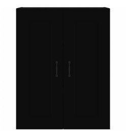 Armoire murale suspendue Noir 69,5x32,5x90 cm