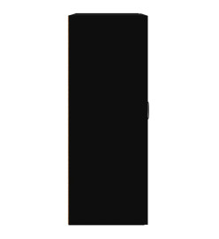 Armoire murale suspendue Noir 69,5x32,5x90 cm