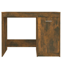 Bureau Chêne fumé 100x50x76 cm Bois d'ingénierie