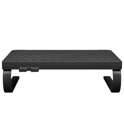 Support de moniteur Noir 37x28x11,5 cm