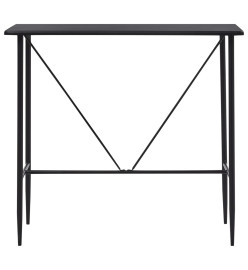 Ensemble de bar 5 pcs Plastique Noir