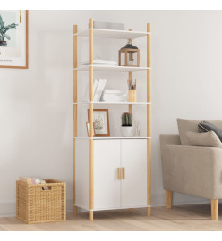 Buffet haut Blanc 60x40x173 cm Bois d'ingénierie
