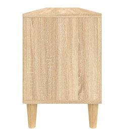 Meuble TV chêne sonoma 150x30x44,5 cm bois d'ingénierie