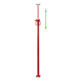 Support Acrow 280 cm Rouge