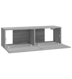 Ensemble de meubles TV 6 pcs Sonoma gris Bois d'ingénierie