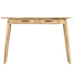 Table console 115x40x75 cm Bois de manguier massif brut