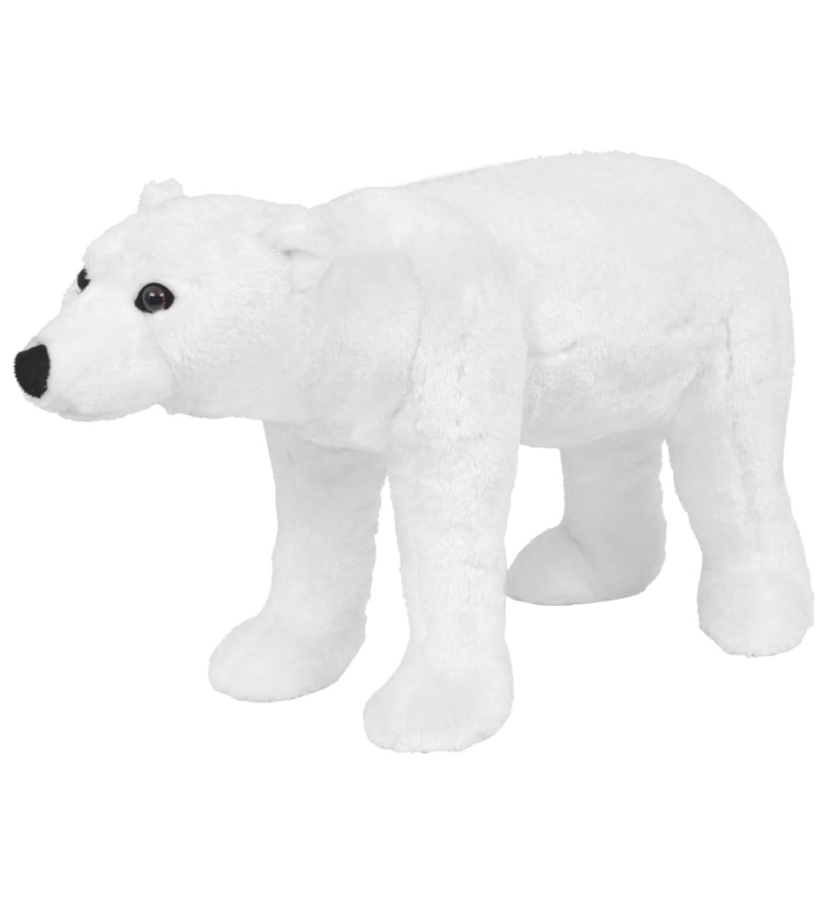 Jouet en peluche Ours polaire Blanc XXL