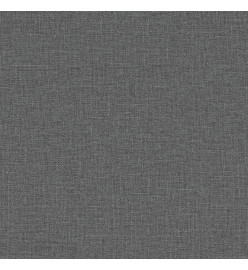 Fauteuil gris foncé 64x64x90 cm tissu