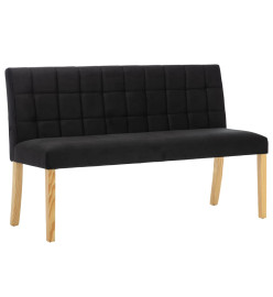 Banc 140 cm Noir Velours