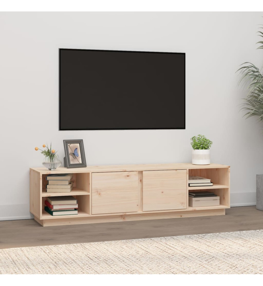 Meuble TV 156x40x40 cm Bois de pin massif