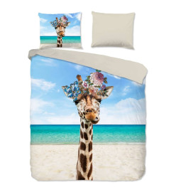 Pure Housse de couette COOL GIRAFFE 240x200/220 cm