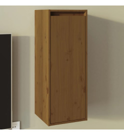 Armoire murale Marron miel 30x30x80 cm Bois de pin massif